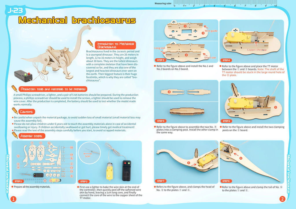 DIY Science Toys Children Educational STEM Kits Car Dinosaur Model Technologia Experimental Tool Wood Puzzle Games School Supply