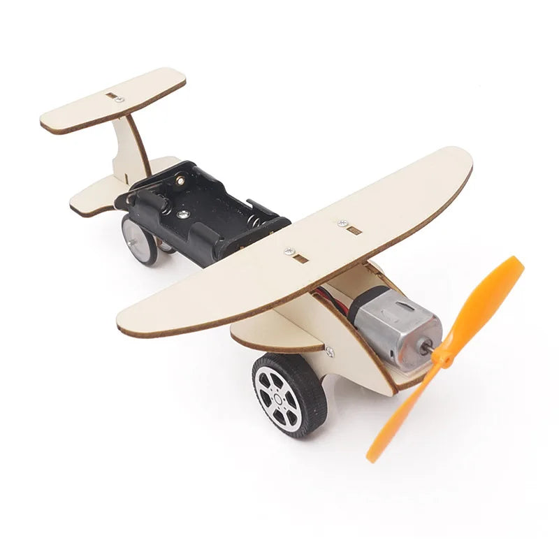 DIY Science Toys Children Educational STEM Kits Car Dinosaur Model Technologia Experimental Tool Wood Puzzle Games School Supply