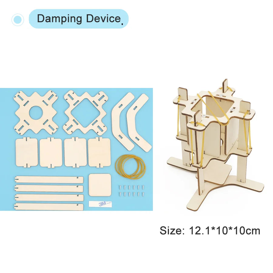 DIY Science Toys Children Educational STEM Kits Car Dinosaur Model Technologia Experimental Tool Wood Puzzle Games School Supply