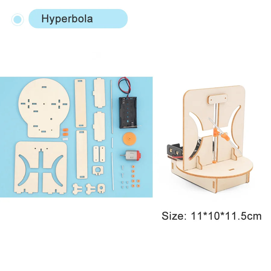 DIY Science Toys Children Educational STEM Kits Car Dinosaur Model Technologia Experimental Tool Wood Puzzle Games School Supply