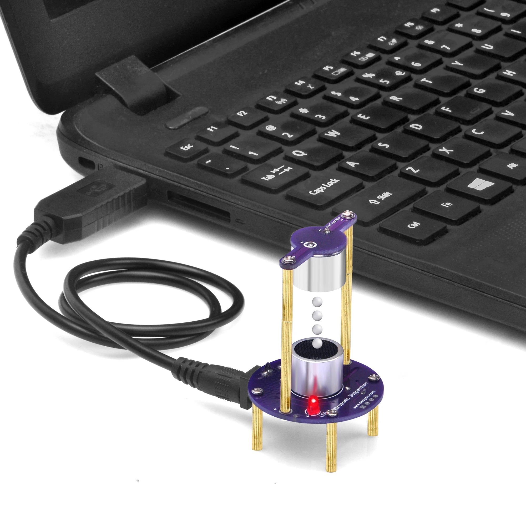 Ultrasonic Levitation DIY Soldering Practice Kit - Electronics Assembly Project for Beginners | USB Powered Learning Tool for Adults & Students