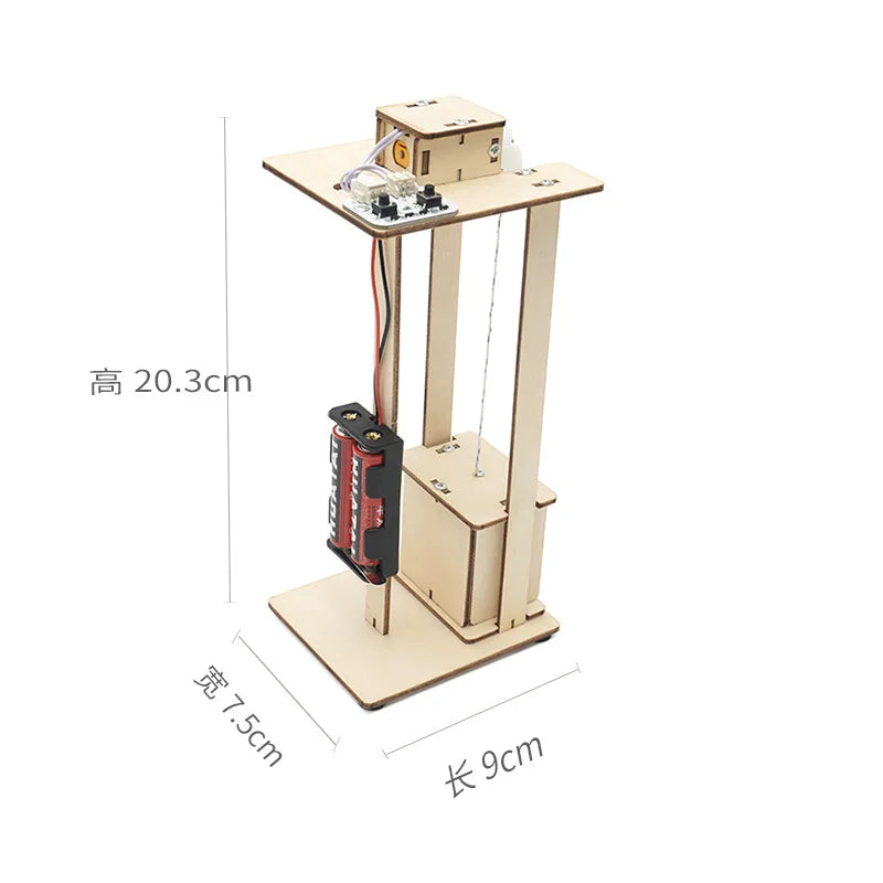DIY Science Toys Children Educational STEM Kits Car Dinosaur Model Technologia Experimental Tool Wood Puzzle Games School Supply